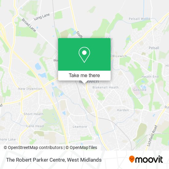 The Robert Parker Centre map