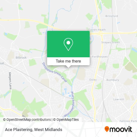Ace Plastering map