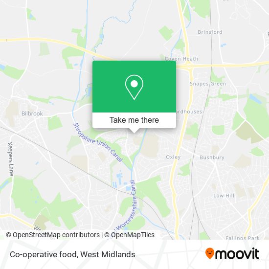 Co-operative food map