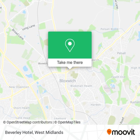 Beverley Hotel map