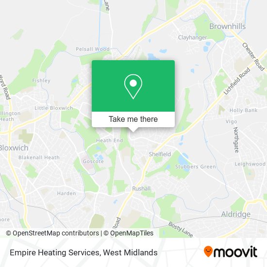 Empire Heating Services map