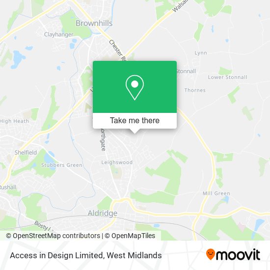 Access in Design Limited map