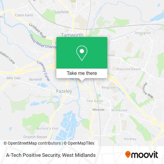A-Tech Positive Security map
