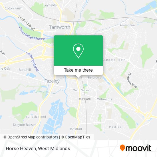 Horse Heaven map