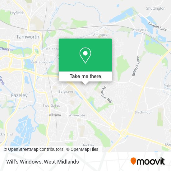 Wilf's Windows map