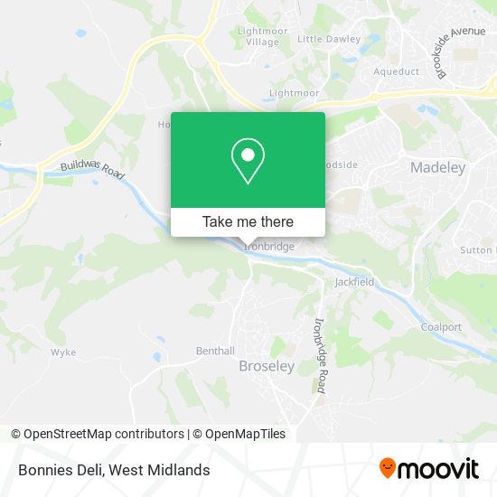 Bonnies Deli map
