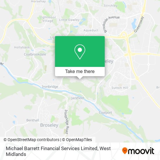 Michael Barrett Financial Services Limited map