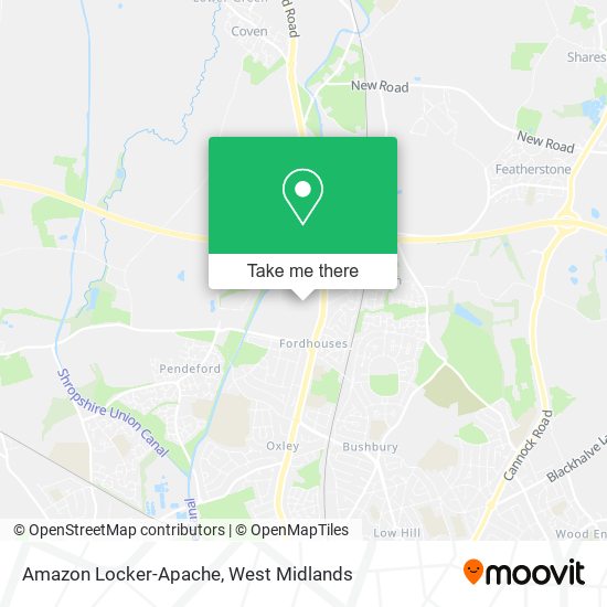 Amazon Locker-Apache map