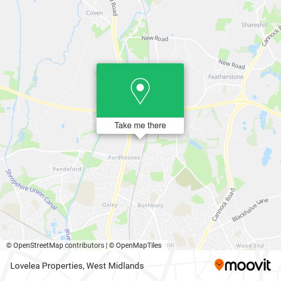 Lovelea Properties map