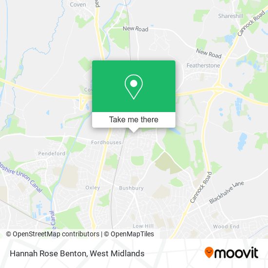 Hannah Rose Benton map