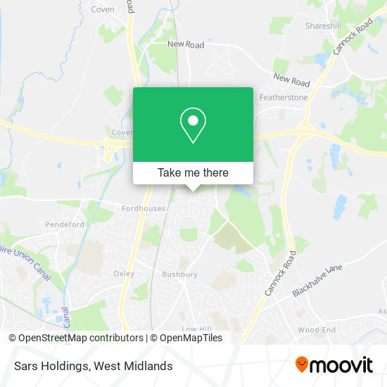 Sars Holdings map