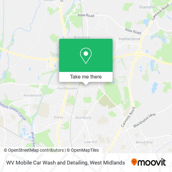 WV Mobile Car Wash and Detailing map