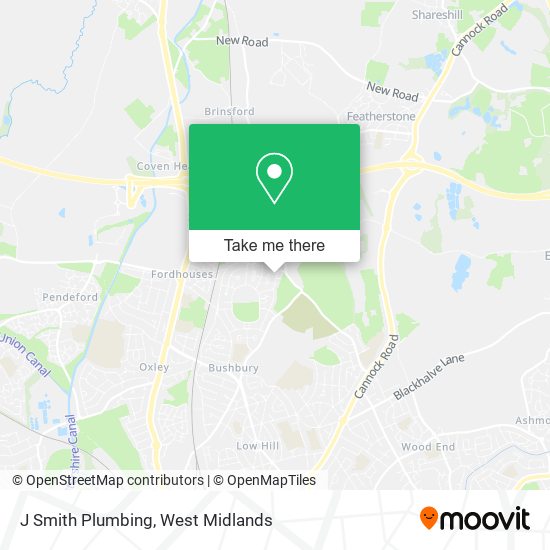 J Smith Plumbing map
