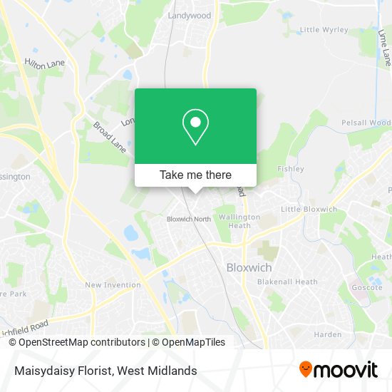 Maisydaisy Florist map