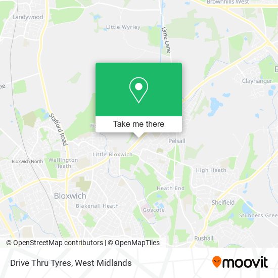 Drive Thru Tyres map