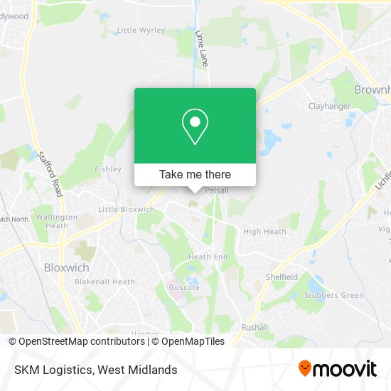 SKM Logistics map