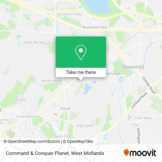 Command & Conquer Planet map