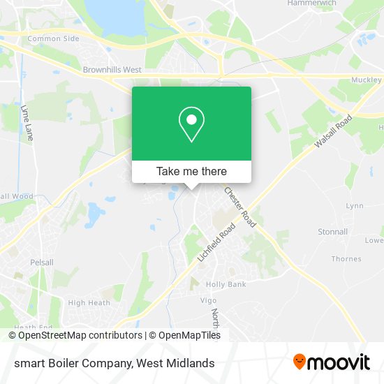smart Boiler Company map