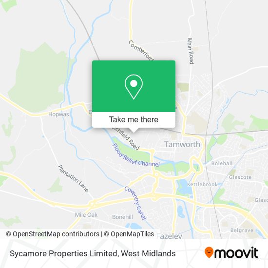 Sycamore Properties Limited map