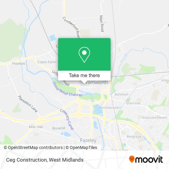 Ceg Construction map