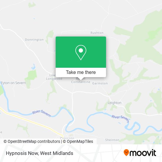 Hypnosis Now map