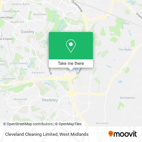 Cleveland Cleaning Limited map