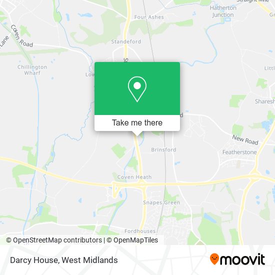 Darcy House map