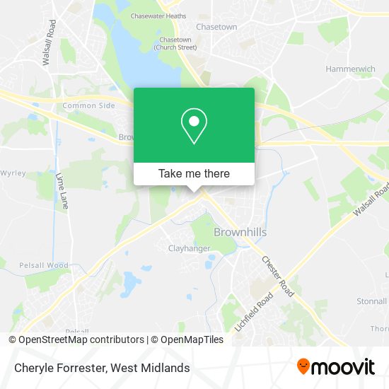 Cheryle Forrester map