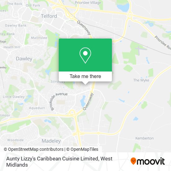 Aunty Lizzy's Caribbean Cuisine Limited map