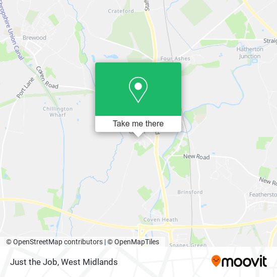 Just the Job map