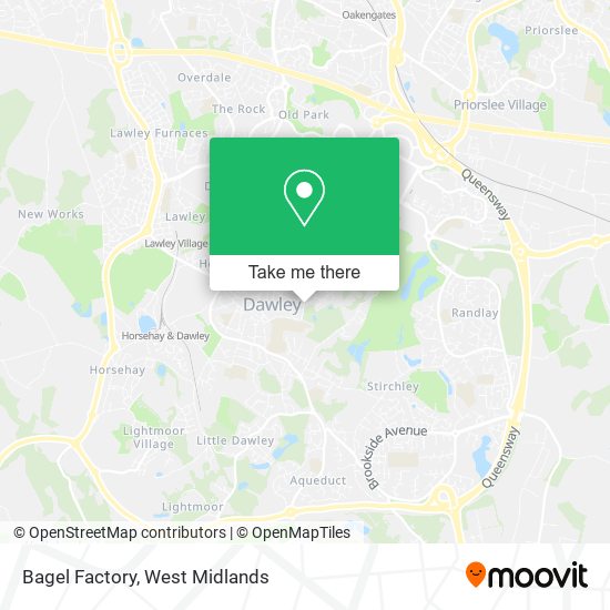 Bagel Factory map