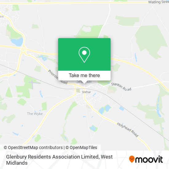 Glenbury Residents Association Limited map