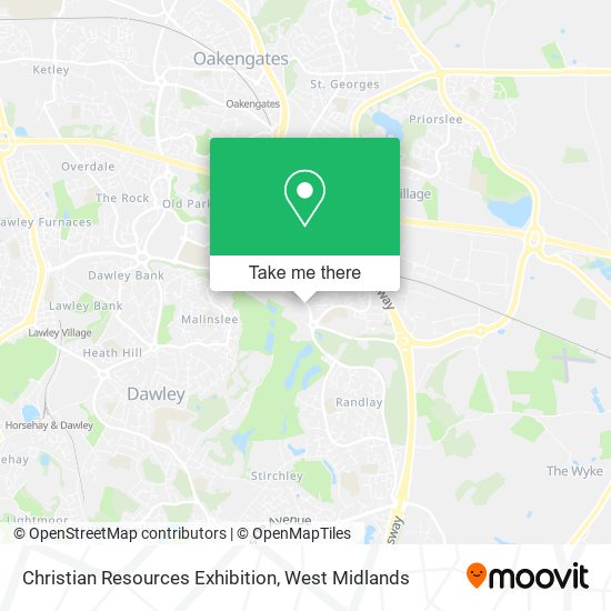 Christian Resources Exhibition map