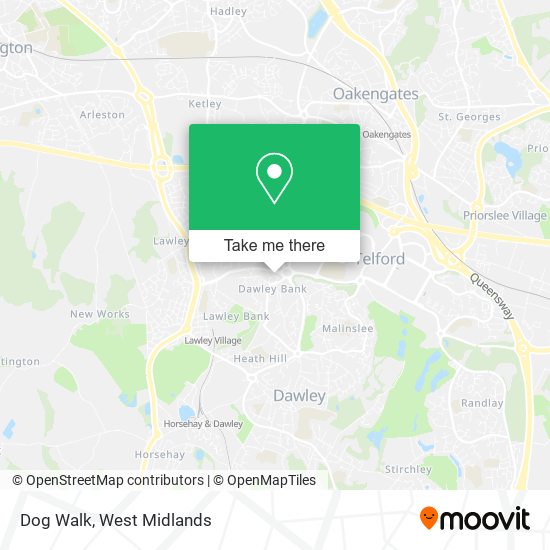 Dog Walk map