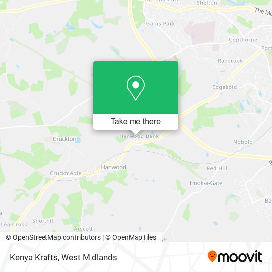 Kenya Krafts map