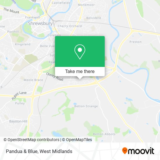 Pandua & Blue map