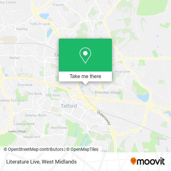 Literature Live map