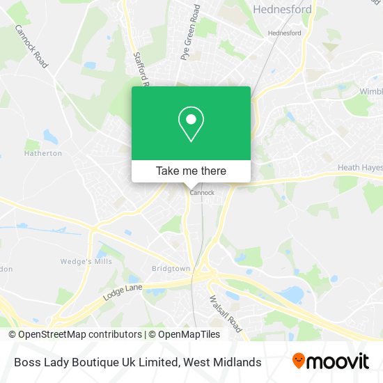 Boss Lady Boutique Uk Limited map