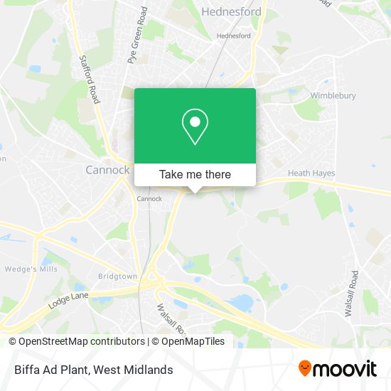 Biffa Ad Plant map