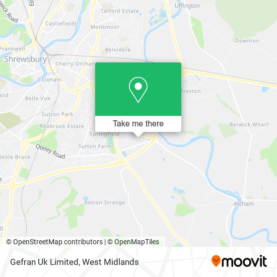 Gefran Uk Limited map