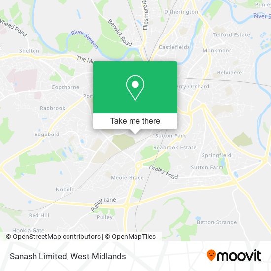 Sanash Limited map