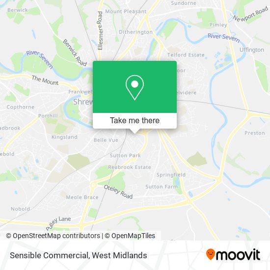 Sensible Commercial map
