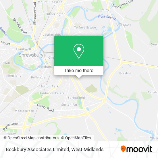 Beckbury Associates Limited map