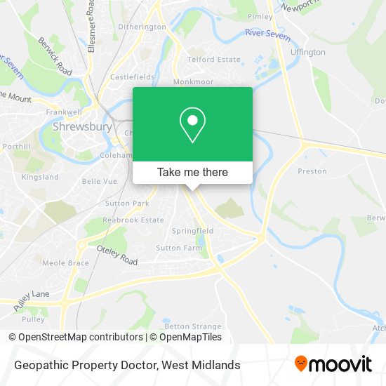 Geopathic Property Doctor map