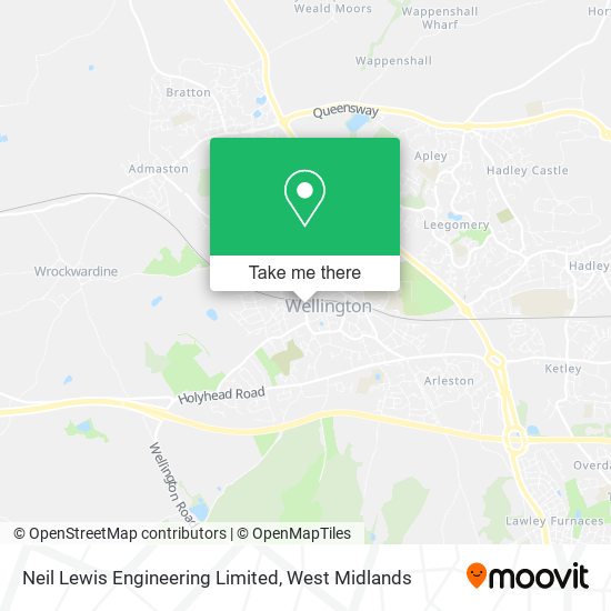 Neil Lewis Engineering Limited map
