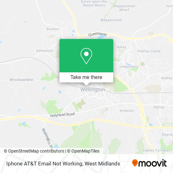 Iphone AT&T Email Not Working map