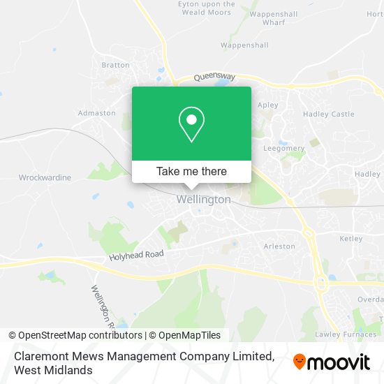 Claremont Mews Management Company Limited map