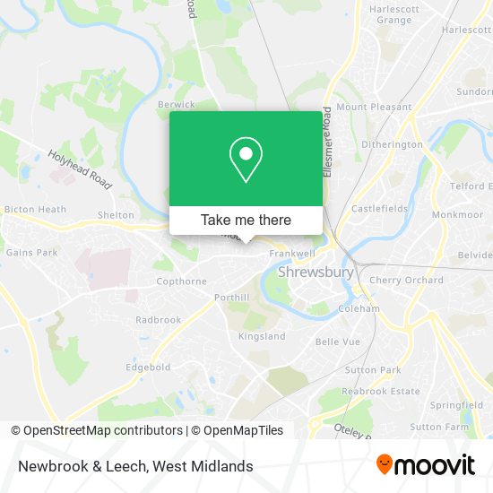 Newbrook & Leech map