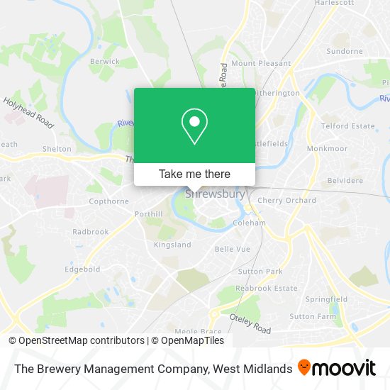 The Brewery Management Company map