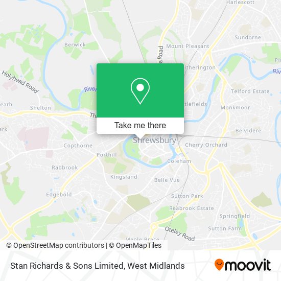 Stan Richards & Sons Limited map
